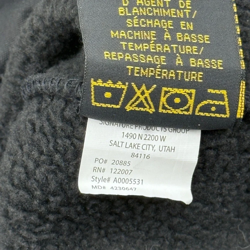 Browning Mens S Black Full Zip Jacket Fleece‎ Lined Outdoor Hunting